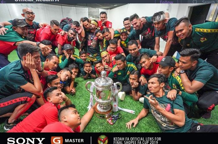 Kedah FA menjuarai Piala FA Malaysia 2019.