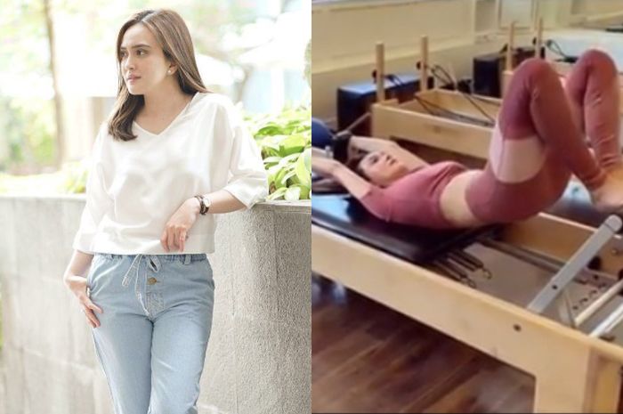 Lagi Hamil Muda, Shandy Aulia Pamer Gerakan Pilates yang ...