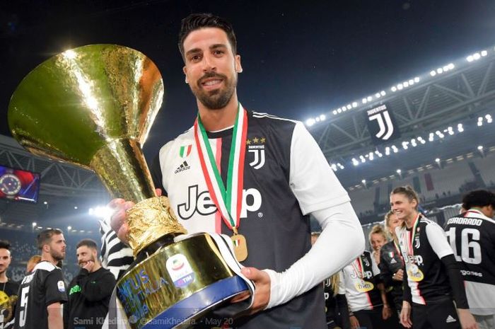 Gelandang Juventus, Sami Khedira.