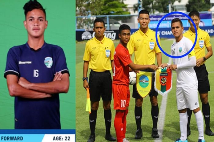 Kapten Timnas U-15 Indonesia Paulo Domingos Freitas mencetak gol yang menyamakan  skor menjadi 1-1 kontra Timnas U-15 Indonesia dalam laga ketiga Piala AFF U-15 2019, Rabu (31/7/2019) sore WIB.
