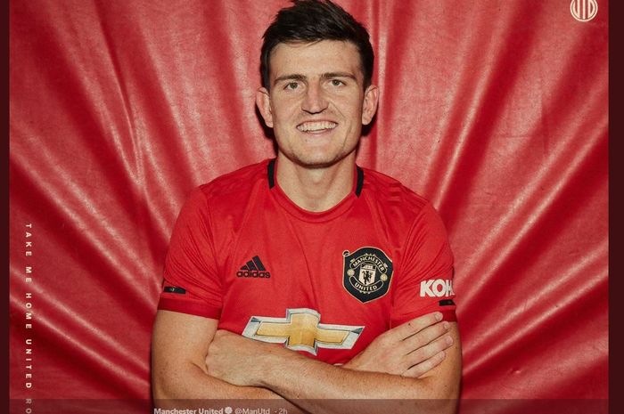 Harry Maguire direkrut Manchester United dari Leicester City, 5 Agustus 2019.