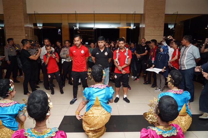 Persija Jakarta tiba di Makassar