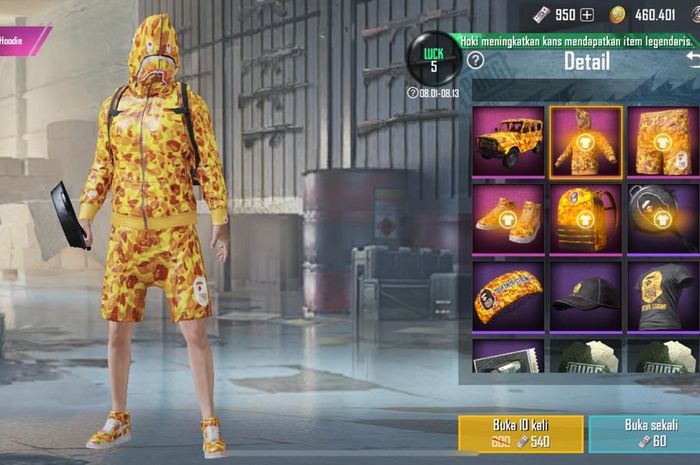 Bape x PUBGM Camo