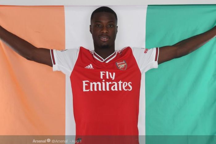 Winger anyar Arsenal, Nicolas Pepe.