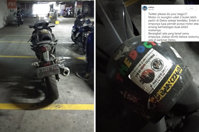 Sampai Berdebu Motor  Ini Udah Dua Bulan Teronggok di 