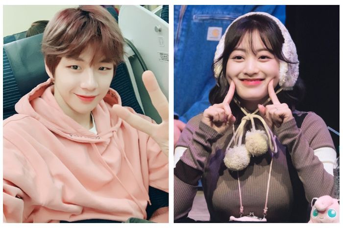 Kang Daniel dan Jihyo TWICE