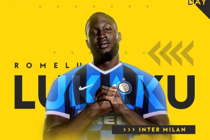 Striker Inter Milan, Romelu Lukaku.