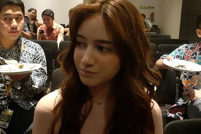 Dannia Salsabilla saat ditemui Grid.ID di Surabaya Town Square, Jawa Timur, Jumat (9/8/2019).