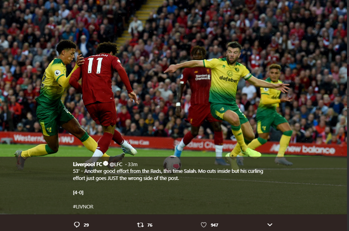 Partai Liverpool Vs Norwich City