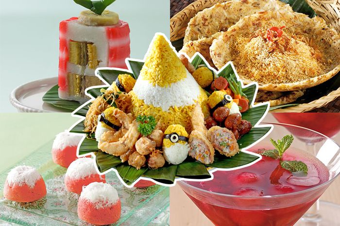 40 Koleski Terbaik Hiasan  Nasi  Tumpeng Sederhana Tapi 