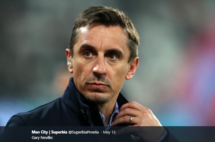 Mantan kapten sekaligus legenda Manchester United, Gary Neville.