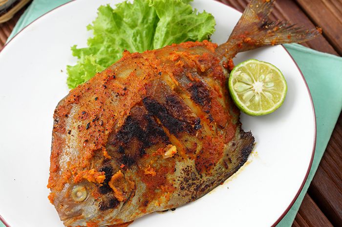 Bumbu Ikan Bawal Bakar - Rectangle Circle