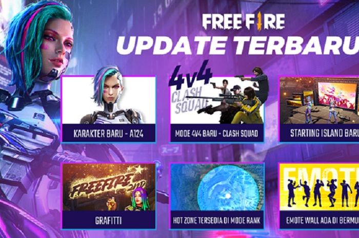 Ada karakter dan mode baru pada update patch Garena Free Fire bulan Agustus 2019.