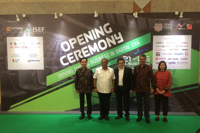 ISEF 2019 resmi dibuka di JCC Senayan, Jakarta.