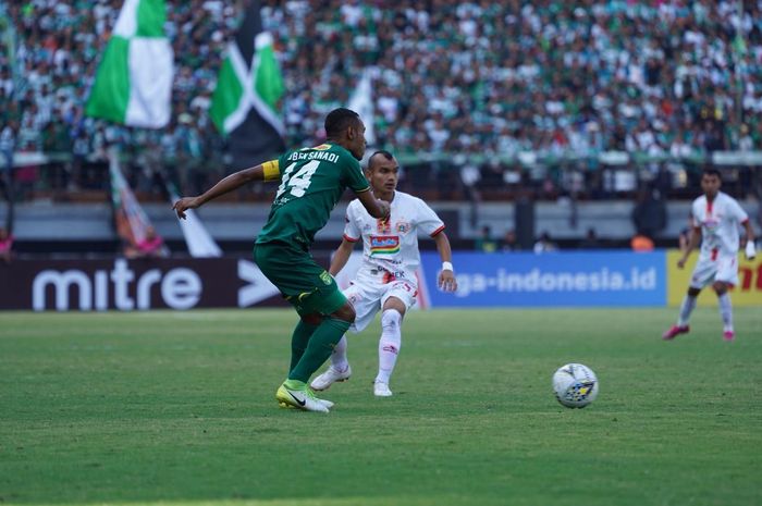 Persebaya vs Persija pada laga pekan ke-16 Liga 1 2019 di Stadion Gelora Bung Tomo, Sabtu (24/8/2019).