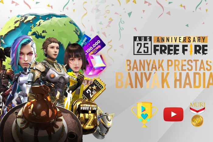 Free Fire celebrates its second anniversary