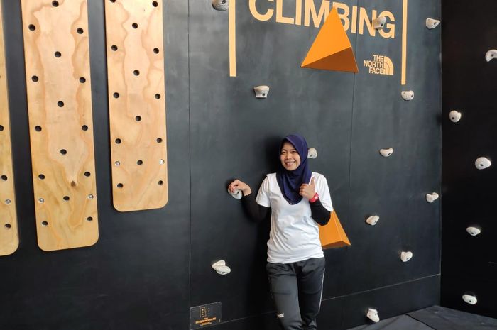 Peraih medali emas Asian Games 2018, Puji Lestari, memiliki misi memopulerkan olahraga panjat dinding di Indonesia.