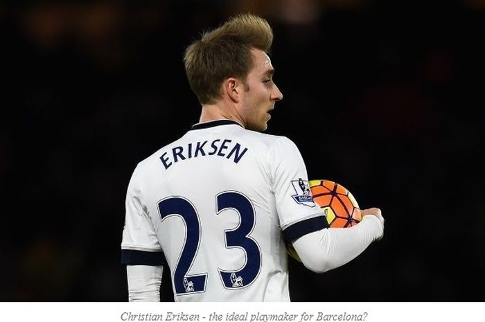 Christian Eriksen memiliki keinginan hijrah ke luar Inggris untuk bergabung dengan klub top Eropa. Memiliki keinginan bergabung dengan Barcelona dan Real Madrid, tapi diincar Juventus dan PSG.