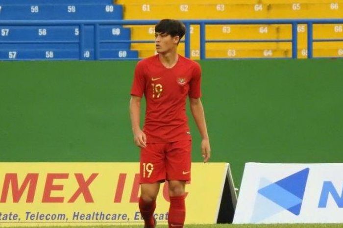 Bek timnas U-18 Indonesia, Alfeandra Dewangga.