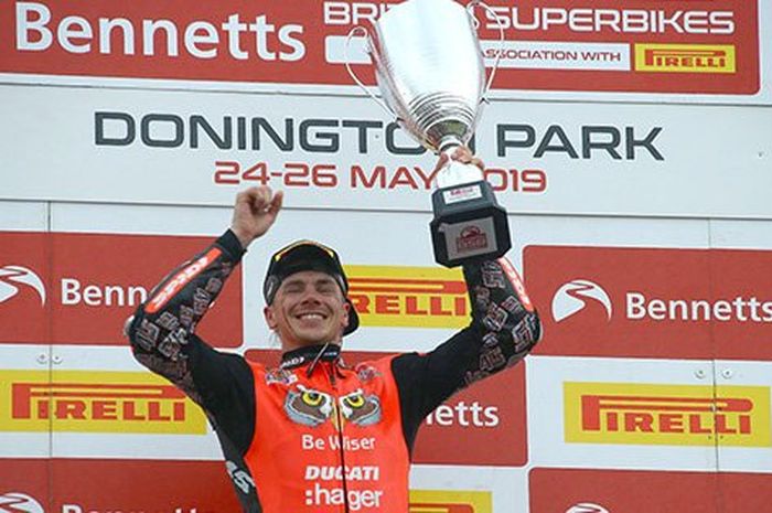 Scott Redding, pembalap asal Inggris yang bakal membela Aruba.it Ducati pada musim World Superbike 2020.