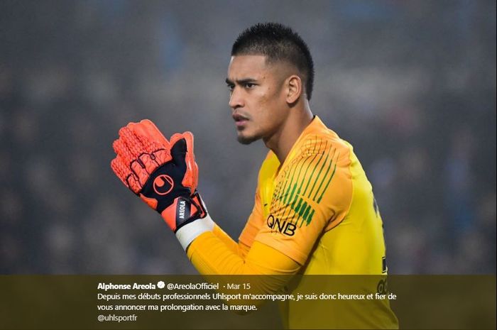 Kiper Paris Saint-Germain, Alphonse Areola