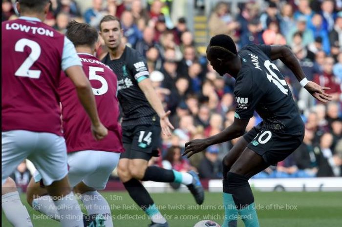 Penyerang Liverpool, Sadio Mane