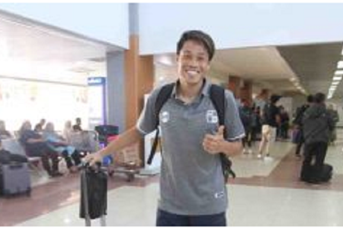 Pemain baru Barito Putera, Kosuke Uchida, pulang ke Jepang.