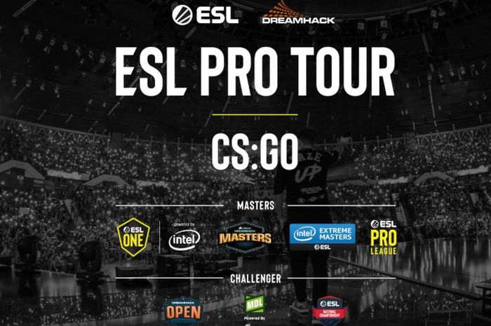 ESL and DreamHack hold a series of ESL Pro Tour competitions