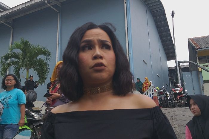 Melaney Ricardo saat ditemui Grid.ID di kawasan Tendean, Jakarta Selatan, Jumat (6/8/2019).