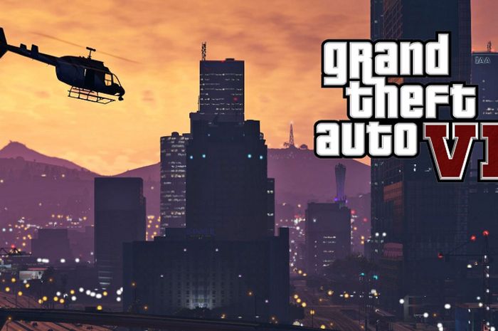 GTA VI fantasy poster illustration