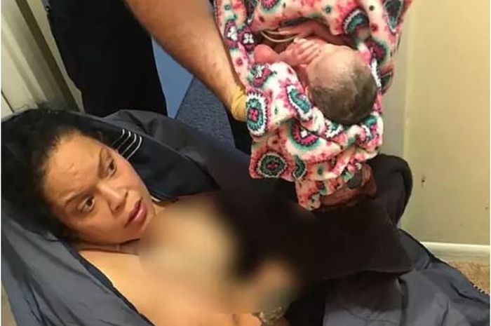 Collazo melahirkan bayi tanpa mengetahui dia hamil.