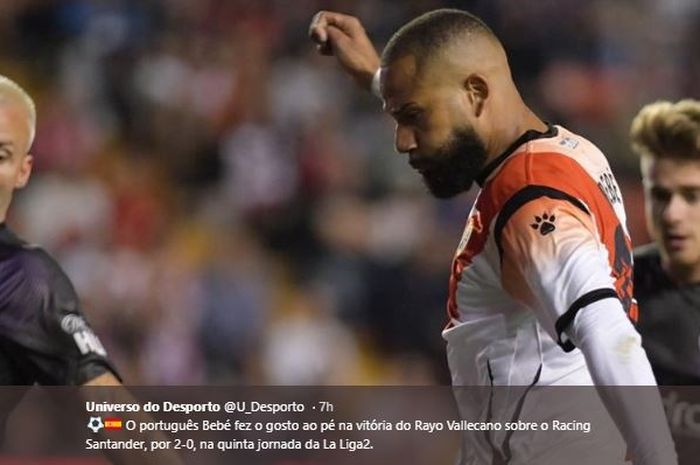 Pemain Rayo Vallecano, Bebe