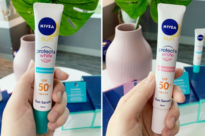 Review Nivea Sun Serum Sunscreen Ringan Murah Dan Ampuh