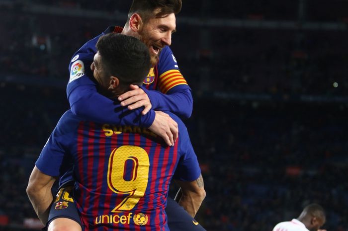 Persahabatan Lionel Messi dan Luis Suarez jadi salah satu hal menarik di LALIGA.