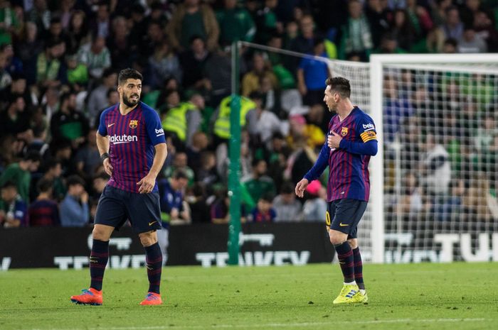 Dua pemain Barcelona, Lionel Messi dan Luis Suarez, memiliki persahabatan yang disorot di LALIGA