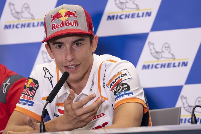 Pembalap Repsol Honda, Marc Marquez