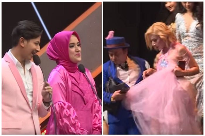Barbie Kumalasari ngacir saat satu acara dengan Fairuz A Rafiq dan Sonny