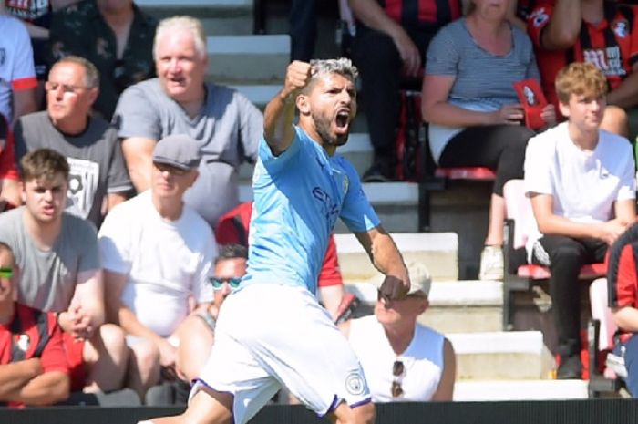 Sergio Aguero telah mencetak rekor untuk namanya sendiri dengan menjadi raja gol di Etihad Stadium.