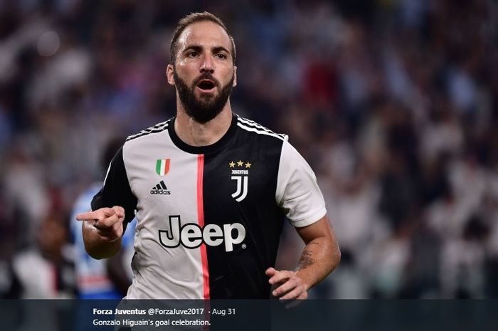 Striker Juventus asal Argentina, Gonzalo Higuain