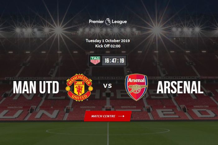 Manchester United vs Arsenal