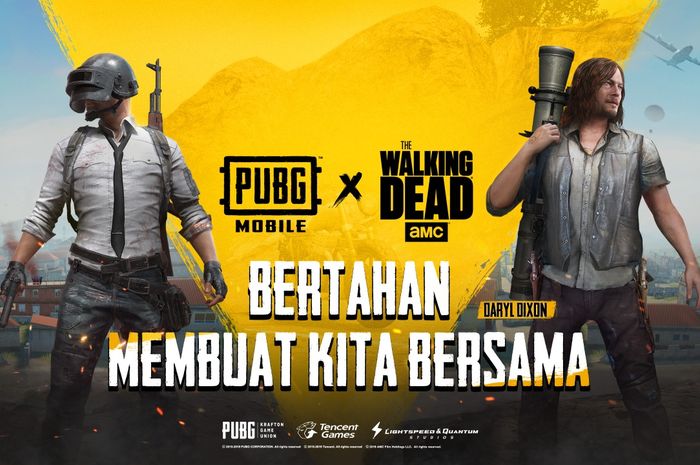 Kolaborasi PUBG Mobile dan The Walking Dead