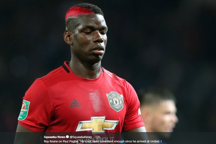 Nilai pasaran gelandang tengah Manchester United, Paul Pogba mengalami depresiasi.