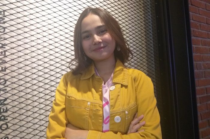 Syifa Hadju saat ditemui Grid.ID di kawasan FX Sudirman, Jakarta Pusat, Rabu (2/10/2019).