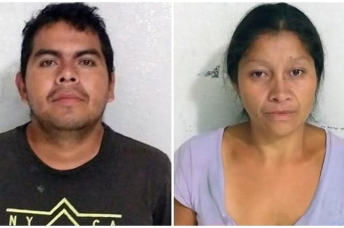 Carlos Hernandez Bejar (38) dan Patricia Martinez (44) pelaku pembunuhan 20 wanita di Ecatepec, Meksiko.