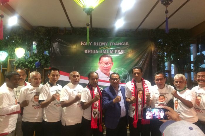 Fary Djemy Francis menjadi salah satu calon ketua umum PSSI
