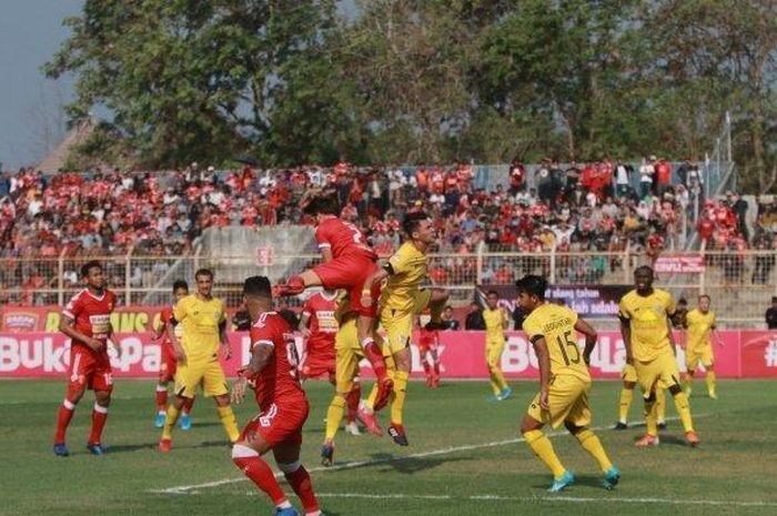 Perseru Badak Lampung (BLFC) vs Semen Padang 5 Oktober 2019 berakhir menang untuk Kabau Sirah
