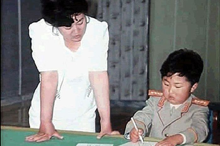 Foto diduga masa kecil Kim Jong Un