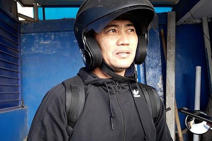 Pelatih fisik Persib Bandung, Yaya Sunarya di Mess Persib, Minggu (6/10/2019). 