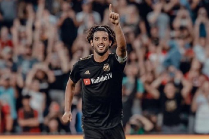 Carlos Vela berhasil menciptakan rekor pribadinya sebagai pemain MLS atau Liga Amerika dengan perolehan gol terbanyak selama satu musim.