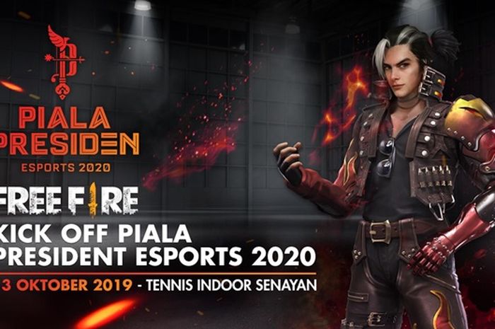 Piala Presiden eSports 2020 dan Grand Final Free Fire Shopee Indonesia Masters Season 2 akan berlangsung di Tennis Indoor Senayan pada Minggu (13/10/2019).